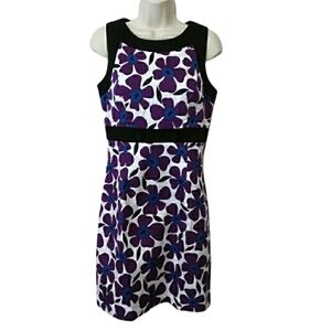 BCX Women's Vintage Sleeveless Floral Dress